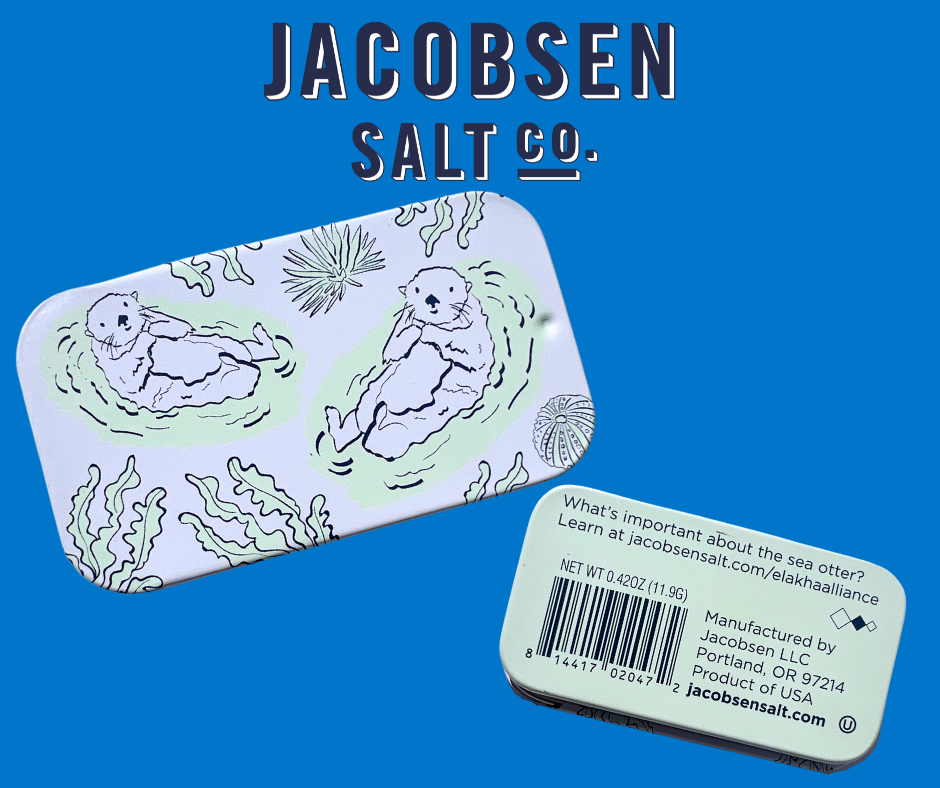 Read more about the article Jacobsen Salt Co. & Elakha Alliance Return in 2023 with Limited Edition Sea Otter Salt Tins