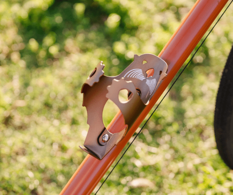 sea otter cage on bike